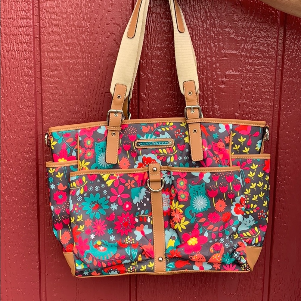 Lily Bloom Floral/Cat Purse